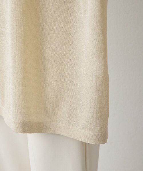 Whim Gazette（ウィムガゼット）の「ラメニットTEE（ニット/セーター・レディース・シルバー/ゴールド・FREE）」の10枚目の写真