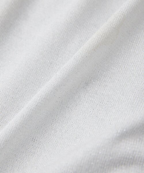 Whim Gazette（ウィムガゼット）の「ラメニットTEE（ニット/セーター・レディース・シルバー/ゴールド・FREE）」の12枚目の写真