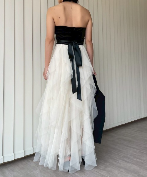 AMAIL（アマイル）の「Ethereal Tulle Dress（ドレス・レディース・アイボリー・FREE）」の7枚目の写真