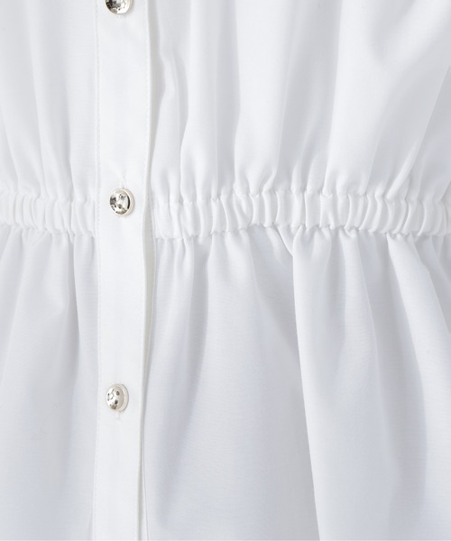 NATURAL BEAUTY BASIC（ナチュラルビューティーベーシック）の「【ちょうど、いい服】きゅっとふわっと。全部盛りブラウス（シャツ/ブラウス・レディース・ベージュ/ミント/オフホワイト/ブルー・FREE）」の13枚目の写真