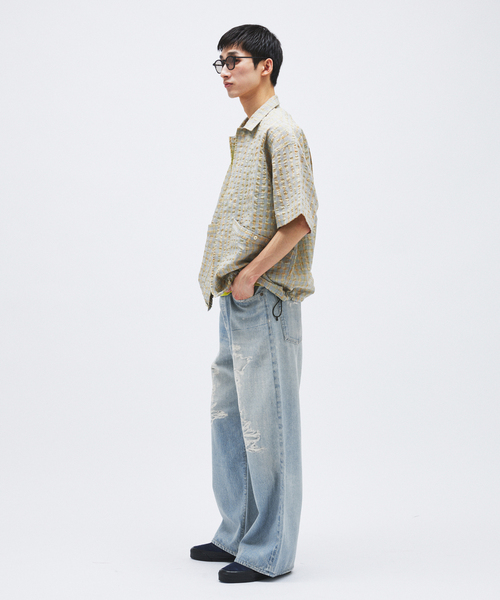 JOURNAL STANDARD(ジャーナルスタンダード)の「トランスファー デニム キャノン 5ポケ パンツ(デニムパンツ・メンズ・クリアブルー/コバルトブルー・LARGE/MEDIUM)」の13枚目の写真