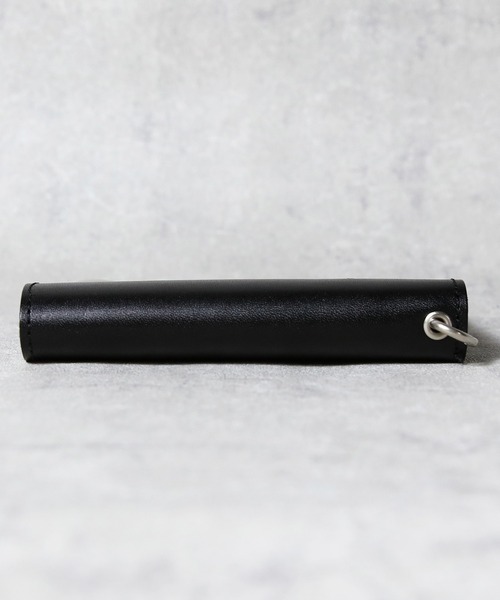 UNIVERSAL OVERALL(ユニバーサルオーバーオール)の「トラッカーウォレット ミドル 栃木レザー 日本製(財布・メンズ・ブラック・FREE)」の17枚目の写真