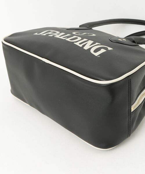 SPALDING(スポルディング)の「【SPALDING/スポルディング】マディソンバッグ(ボストンバッグ・レディース・ブラック・FREE)」の3枚目の写真