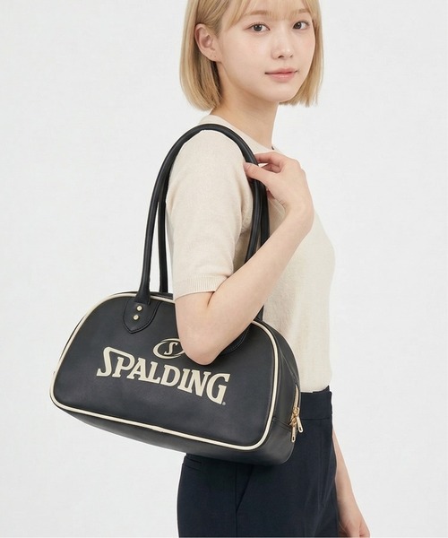 SPALDING(スポルディング)の「【SPALDING/スポルディング】マディソンバッグ(ボストンバッグ・レディース・ブラック・FREE)」の1枚目の写真
