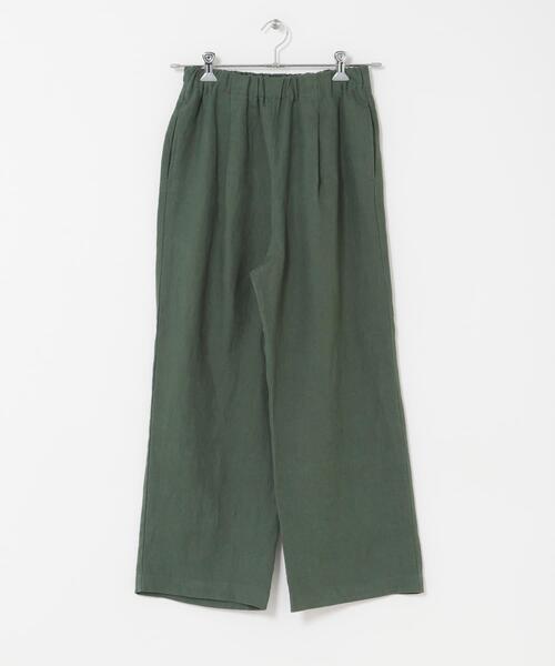 URBAN RESEARCH DOORS（アーバンリサーチドアーズ）の「リネンイージーパンツ（その他パンツ・レディース・モカ/ナチュラル/グリーン/ブラック・MEDIUM/SMALL）」の11枚目の写真
