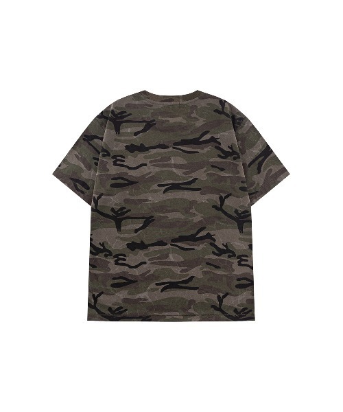WOKE EDGE(ウォークエッジ)の「Tシャツ|Dot Star Tee|WOKE EDGE(Tシャツ/カットソー・メンズ・グリーン系カモフラージュ/スミクロ・LARGE/MEDIUM/SMALL/X-LARGE)」の7枚目の写真