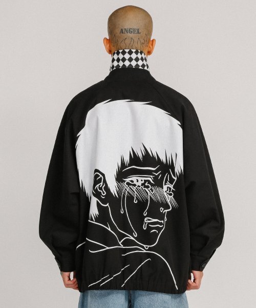 AJOBYAJO（アジョバイアジョ）の「Crying Boy Jacket [Black]（ナイロンジャケット・レディース・その他・L/XL）」の10枚目の写真