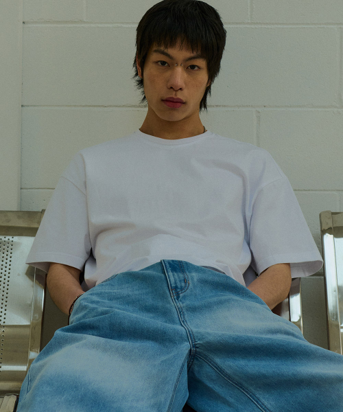 DESIRED(デシレッド)の「レイヤード半袖Tシャツ-FBSK5804D01(Tシャツ/カットソー・メンズ・ホワイト・MEDIUM/LARGE/X-LARGE)」の6枚目の写真