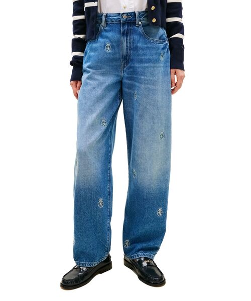 TOMMY HILFIGER(トミーヒルフィガー)の「クレストバレルジーンズ(デニムパンツ・レディース・ブルー・27inch/26inch/25inch)」の1枚目の写真
