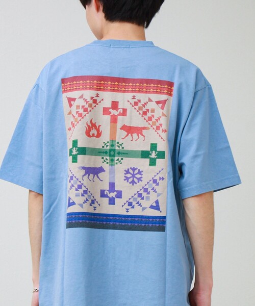 PENDLETON(ペンドルトン)の「【PENDLETON/ペンドルトン】Back Print Tee(Tシャツ/カットソー・メンズ・アイボリー/サックスブルー/ブラック/イエロー・M/L/XL)」の3枚目の写真