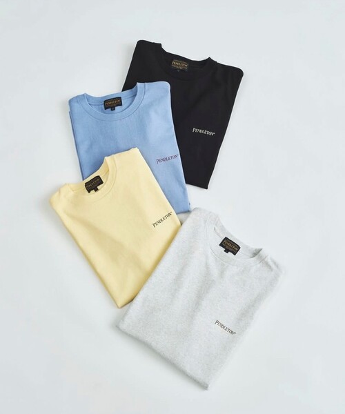 PENDLETON(ペンドルトン)の「【PENDLETON/ペンドルトン】Back Print Tee(Tシャツ/カットソー・メンズ・アイボリー/サックスブルー/ブラック/イエロー・M/L/XL)」の10枚目の写真