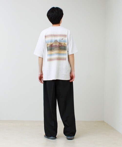 PENDLETON(ペンドルトン)の「【PENDLETON/ペンドルトン】Back Print Tee(Tシャツ/カットソー・メンズ・アイボリー/サックスブルー/ブラック/イエロー・M/L/XL)」の12枚目の写真
