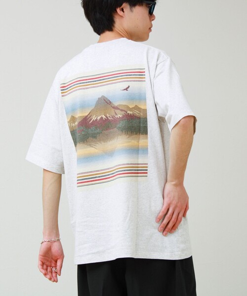 PENDLETON(ペンドルトン)の「【PENDLETON/ペンドルトン】Back Print Tee(Tシャツ/カットソー・メンズ・アイボリー/サックスブルー/ブラック/イエロー・M/L/XL)」の16枚目の写真