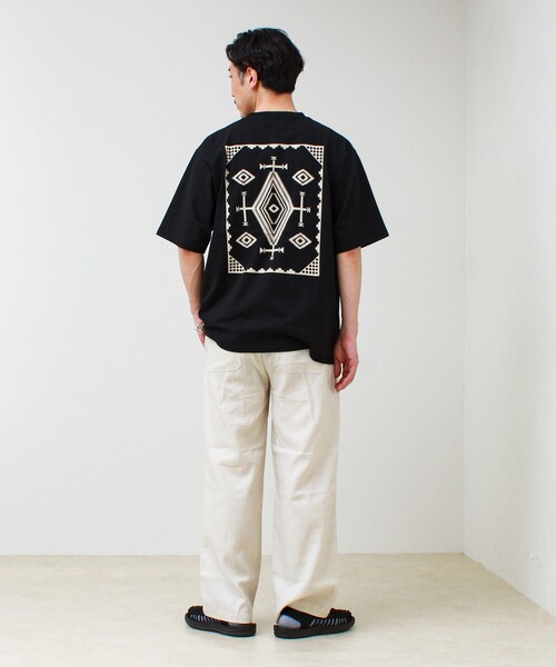 PENDLETON(ペンドルトン)の「【PENDLETON/ペンドルトン】Back Print Tee(Tシャツ/カットソー・メンズ・アイボリー/サックスブルー/ブラック/イエロー・M/L/XL)」の22枚目の写真