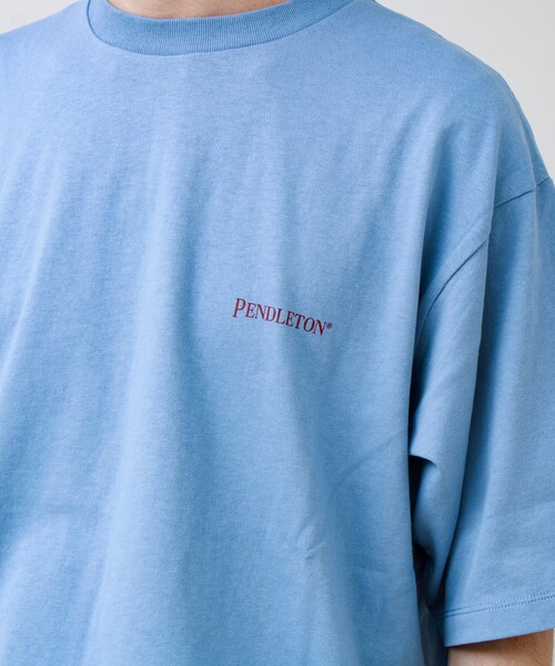 PENDLETON(ペンドルトン)の「【PENDLETON/ペンドルトン】Back Print Tee(Tシャツ/カットソー・メンズ・アイボリー/サックスブルー/ブラック/イエロー・M/L/XL)」の7枚目の写真