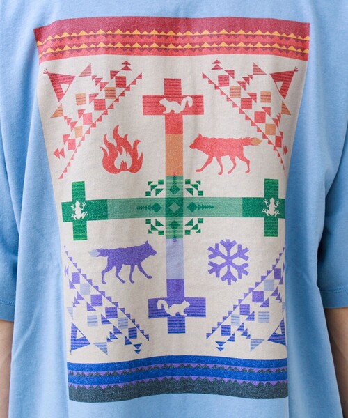 PENDLETON(ペンドルトン)の「【PENDLETON/ペンドルトン】Back Print Tee(Tシャツ/カットソー・メンズ・アイボリー/サックスブルー/ブラック/イエロー・M/L/XL)」の9枚目の写真