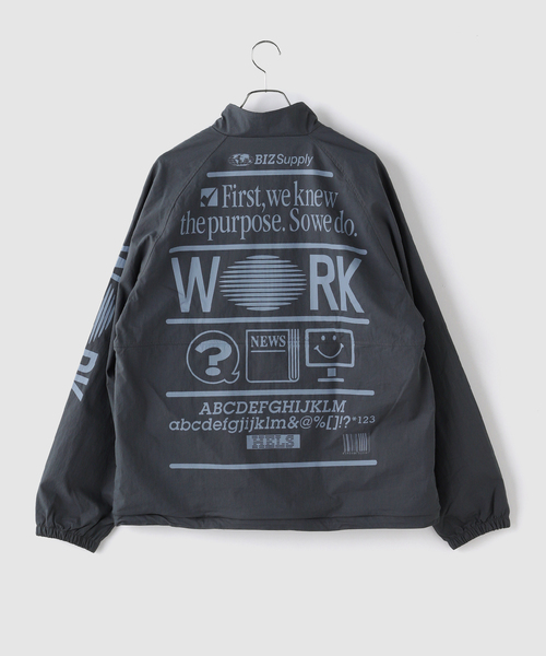 HEALTH(ヘルス)の「HELS / ヘルス WORK Track Jacket(ブルゾン・メンズ・ブラック・LARGE/MEDIUM)」の2枚目の写真