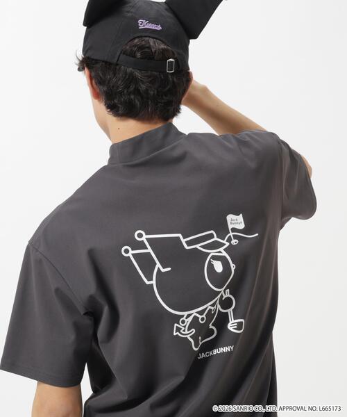 Jack Bunny!!(ジャックバニー)の「【Jack Bunny!!】【マイメロディ・クロミ コラボ】プリントモックネック(Tシャツ/カットソー・メンズ・ホワイト/ブラック・LARGE/X-LARGE/MEDIUM)」の5枚目の写真