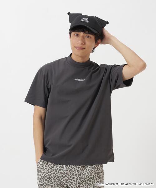 Jack Bunny!!(ジャックバニー)の「【Jack Bunny!!】【マイメロディ・クロミ コラボ】プリントモックネック(Tシャツ/カットソー・メンズ・ホワイト/ブラック・LARGE/X-LARGE/MEDIUM)」の6枚目の写真