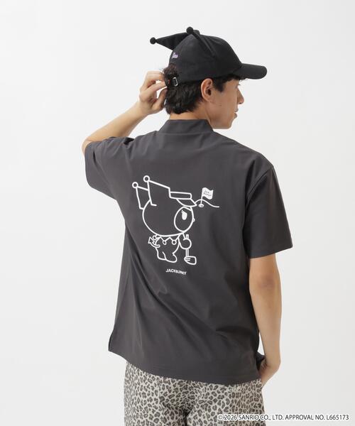 Jack Bunny!!(ジャックバニー)の「【Jack Bunny!!】【マイメロディ・クロミ コラボ】プリントモックネック(Tシャツ/カットソー・メンズ・ホワイト/ブラック・LARGE/X-LARGE/MEDIUM)」の8枚目の写真