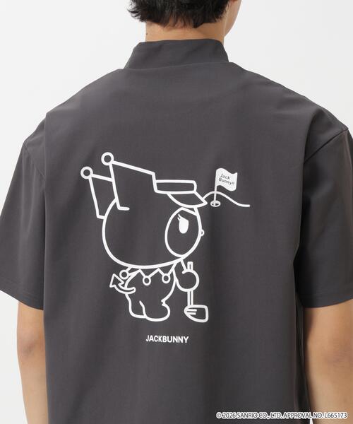 Jack Bunny!!(ジャックバニー)の「【Jack Bunny!!】【マイメロディ・クロミ コラボ】プリントモックネック(Tシャツ/カットソー・メンズ・ホワイト/ブラック・LARGE/X-LARGE/MEDIUM)」の12枚目の写真