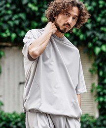 mt10484- 2 way Stretch Mini Ripstop Short Sleeve Cut sew Tシャツ(S69326cmb)