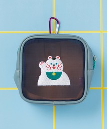 カヤ（カヤ）の「【カヤ】日本の民芸メッシュポーチ（ポーチ）」