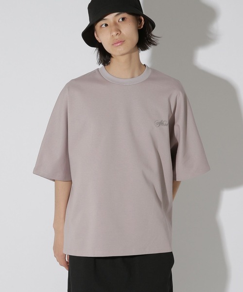 LAKOLE(ラコレ)の「バックプリントドルマンカットソー / 662381(Tシャツ/カットソー・メンズ・ホワイト/ブラック/グレー・MEDIUM/LARGE)」の2枚目の写真