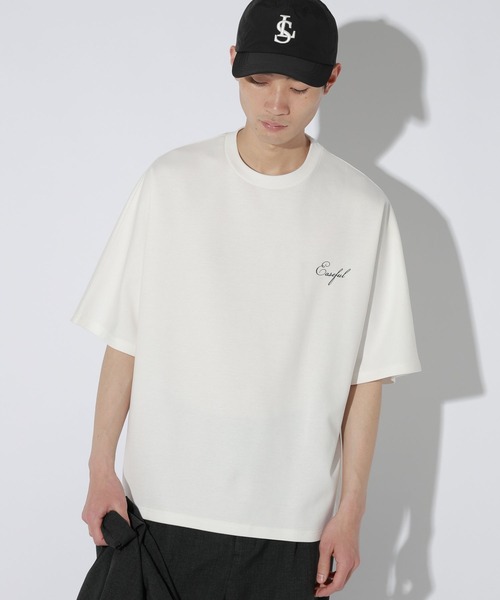 LAKOLE(ラコレ)の「バックプリントドルマンカットソー / 662381(Tシャツ/カットソー・メンズ・ホワイト/ブラック/グレー・MEDIUM/LARGE)」の20枚目の写真