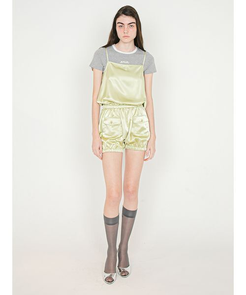 SORIN(ソリン )の「Embroidered Mini T-shirt/エンブロイダード ミニTシャツ(Tシャツ/カットソー・レディース・グレー/ライトピンク/ブラック/ホワイト・38)」の22枚目の写真