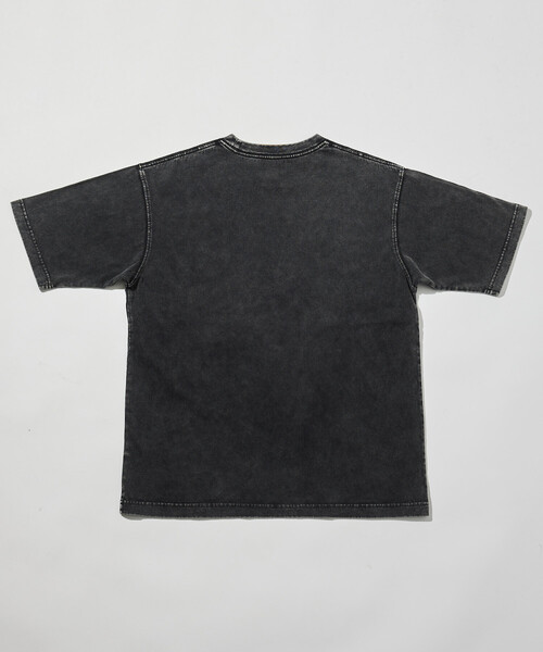FREAK'S STORE(フリークスストア)の「ボーンプリント パウダーブリーチ クルーネックTシャツ(Tシャツ/カットソー・メンズ・ブラック/ホワイト・LARGE/MEDIUM/SMALL)」の12枚目の写真
