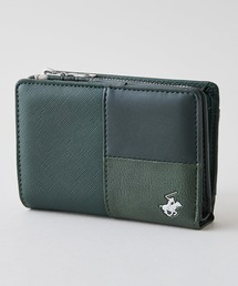 fort point（フォーポイント）の「【BEVERLY HILLS POLO CLUB  / ビバリーヒルズポロクラブ】【小銭がすぐ出せるL字ジップ】二つ折り財布 カード11枚収納 仕切り付きコインケース コンパクト・大容量（財布）」