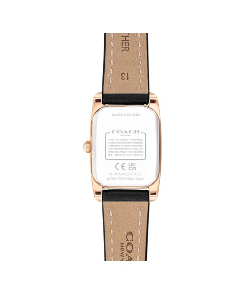 COACH(コーチ)の「【COACH】 コーチ REESE レディース ウォッチ(アナログ腕時計・レディース・アイボリー/ブラック/ブラウン/ブラック×ゴールド・FREE)」の13枚目の写真