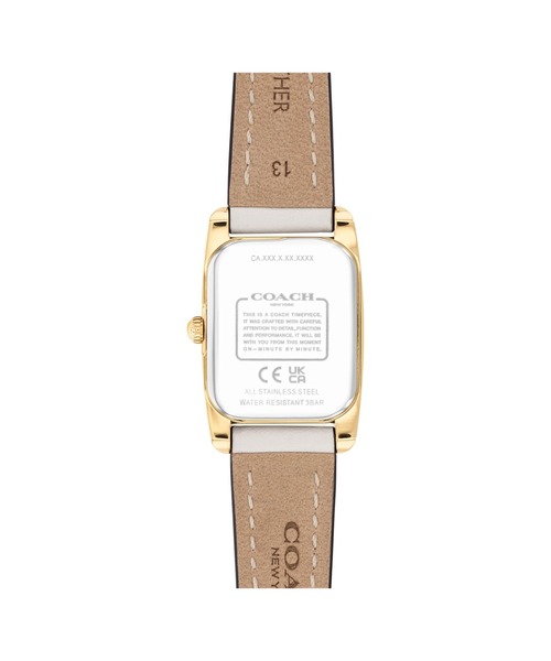 COACH(コーチ)の「【COACH】 コーチ REESE レディース ウォッチ(アナログ腕時計・レディース・アイボリー/ブラック/ブラウン/ブラック×ゴールド・FREE)」の14枚目の写真