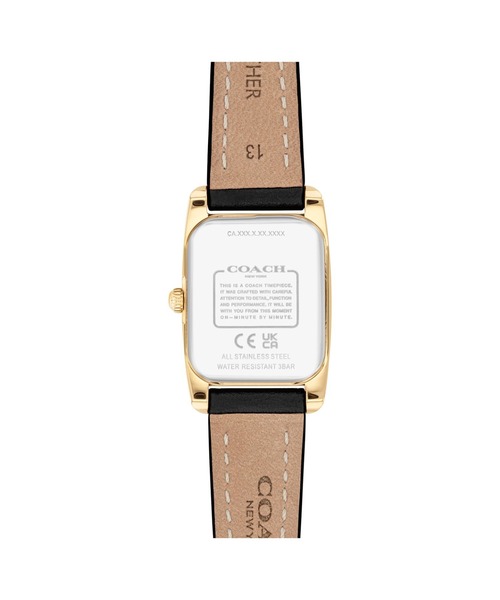 COACH(コーチ)の「【COACH】 コーチ REESE レディース ウォッチ(アナログ腕時計・レディース・アイボリー/ブラック/ブラウン/ブラック×ゴールド・FREE)」の15枚目の写真