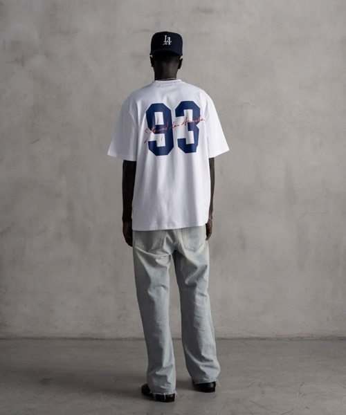 STAMPD（スタンプド）の「【STAMPD】LA 001 93 Relaxed Tee / ホワイト [SLA-M4360TE]（Tシャツ/カットソー・メンズ・ホワイト・M/L/LL）」の5枚目の写真