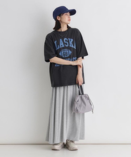 Right-on（ライトオン）の「HONEYSUCKLE ROSE(ハニーサックルローズ)カットフレアスカート（スカート・レディース・ブラック/ライトグレー/ライトブラウン・S/L/M）」の10枚目の写真