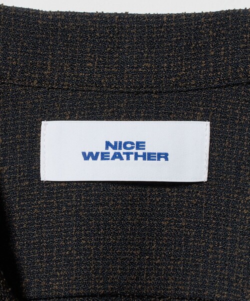 NICE WEATHER（ナイスウェザー）の「＜NICE WEATHER＞チェックオーバー ショートスリーブ シャツ（シャツ/ブラウス・メンズ・ダークブラウン/グレー系・M/S/L）」の15枚目の写真