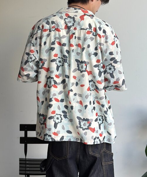 U.S. POLO ASSN.(ユーエスポロアッスン)の「【U.S. POLO ASSN.】シルクタッチ開襟シャツ(シャツ/ブラウス・メンズ・ネイビー/ブラウン/ホワイト/チャコールグレー/グレー・LARGE/MEDIUM)」の18枚目の写真