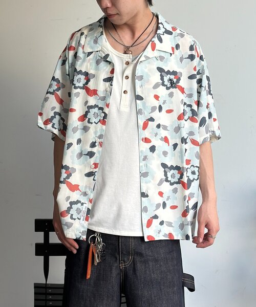 U.S. POLO ASSN.(ユーエスポロアッスン)の「【U.S. POLO ASSN.】シルクタッチ開襟シャツ(シャツ/ブラウス・メンズ・ネイビー/ブラウン/ホワイト/チャコールグレー/グレー・LARGE/MEDIUM)」の20枚目の写真