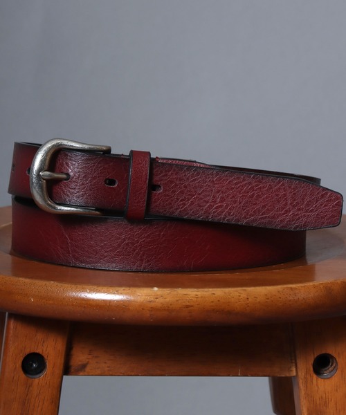 ANPAS(アンパス)の「Vintage-Finish PU Leather ”Strong” Belt / ヴィンテージ ”強靭” 高強度ベルト エコレザー フェイクレザー メンズ 合成皮革 合皮 PU サイズ調節可能(ベルト・メンズ・ダークブラウン/ブラック/ブラウン/レッド・FREE)」の4枚目の写真
