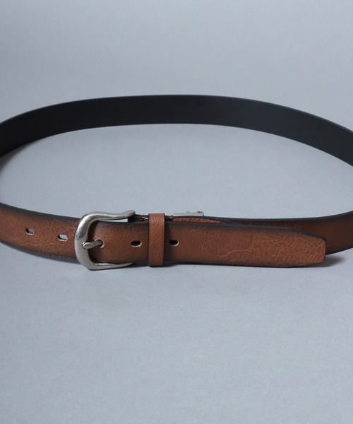 ANPAS(アンパス)の「Vintage-Finish PU Leather ”Strong” Belt / ヴィンテージ ”強靭” 高強度ベルト エコレザー フェイクレザー メンズ 合成皮革 合皮 PU サイズ調節可能(ベルト・メンズ・ダークブラウン/ブラック/ブラウン/レッド・FREE)」の7枚目の写真
