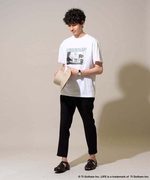a.v.v(アーヴェヴェ)の「ライフピクチャーコレクションプリントTシャツ(Tシャツ/カットソー・メンズ・ホワイト・48/50/46)」の4枚目の写真