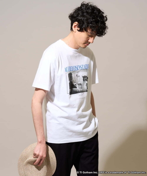 a.v.v(アーヴェヴェ)の「ライフピクチャーコレクションプリントTシャツ(Tシャツ/カットソー・メンズ・ホワイト・48/50/46)」の6枚目の写真