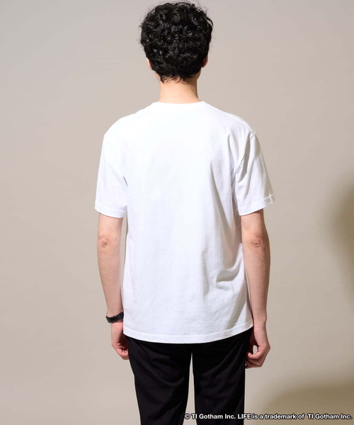 a.v.v(アーヴェヴェ)の「ライフピクチャーコレクションプリントTシャツ(Tシャツ/カットソー・メンズ・ホワイト・48/50/46)」の8枚目の写真