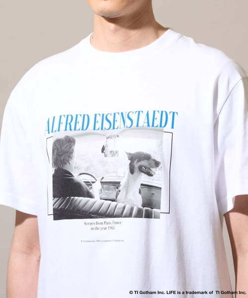 a.v.v(アーヴェヴェ)の「ライフピクチャーコレクションプリントTシャツ(Tシャツ/カットソー・メンズ・ホワイト・48/50/46)」の9枚目の写真