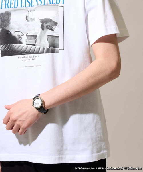 a.v.v(アーヴェヴェ)の「ライフピクチャーコレクションプリントTシャツ(Tシャツ/カットソー・メンズ・ホワイト・48/50/46)」の10枚目の写真