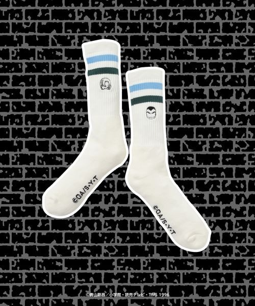 JEANASIS(ジーナシス)の「【名探偵コナン】ワンポイントSOCKS/667525(ソックス/靴下・レディース・ホワイト/ホワイト系その他・FREE)」の1枚目の写真
