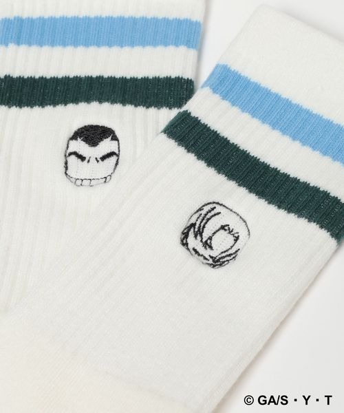 JEANASIS(ジーナシス)の「【名探偵コナン】ワンポイントSOCKS/667525(ソックス/靴下・レディース・ホワイト/ホワイト系その他・FREE)」の6枚目の写真
