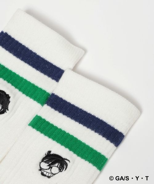 JEANASIS(ジーナシス)の「【名探偵コナン】ワンポイントSOCKS/667525(ソックス/靴下・レディース・ホワイト/ホワイト系その他・FREE)」の10枚目の写真